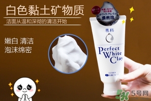 資生堂洗顏專科洗面奶白色怎么樣？資生堂白泥洗面奶好用嗎？