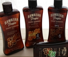 hawaiian tropic夏威夷美黑油黑鬼油怎么用？