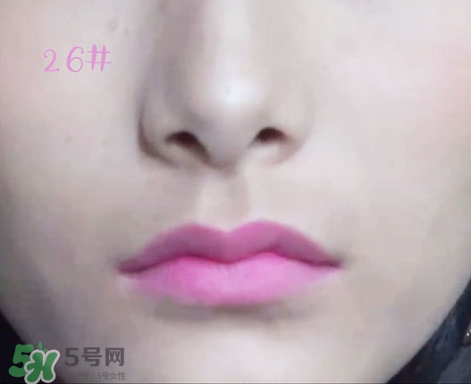 miss rose口紅怎么樣？miss rose口紅色號(hào)試色