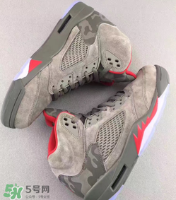 air jordan 5 camo配色正品多少錢？喬丹5代camo配色發(fā)售價(jià)格