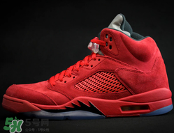 air jordan 5 red suede多少錢(qián)？喬丹5代紅色麂皮專柜價(jià)格