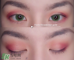huda beauty眼影怎么畫？huda beauty眼影盤教程