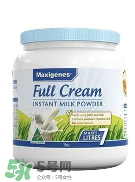 Maxigenes美可卓藍(lán)胖子奶粉用量_怎么沖？