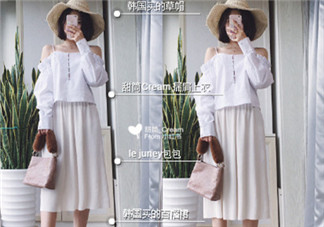 季簡約風穿搭推薦 9套清涼的女生夏裝搭配