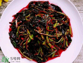 莧菜為什么會(huì)掉色？紅莧菜為什么會(huì)掉色？