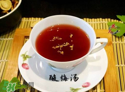 酸梅湯不能和什么一起吃？酸梅湯和什么食物相克？
