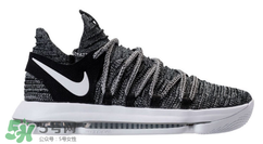 nike kd 10 oreo多少錢(qián)？耐克杜蘭特10代奧利奧配色專(zhuān)柜價(jià)格