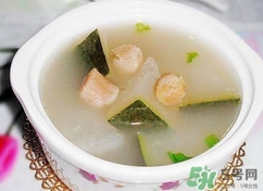 孕婦能喝冬瓜湯嗎？懷孕可以喝冬瓜湯嗎