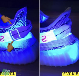 adidas yeezy 350 v2 boost zebra白斑馬真假怎么分辨？