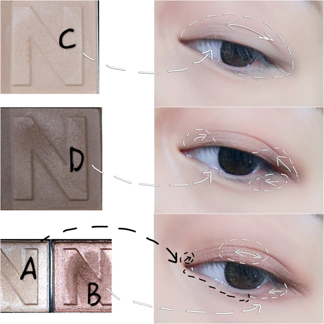 novo眼影好用嗎？novo眼影試色與用法