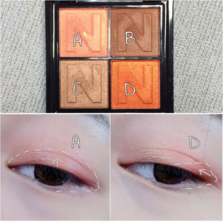 novo眼影好用嗎？novo眼影試色與用法