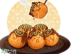 章魚燒是哪個(gè)國(guó)家的小吃？章魚燒上面的皮是什么