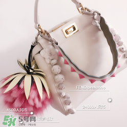 fendi小菠蘿毛球掛件多少錢？芬迪菠蘿毛球價(jià)格