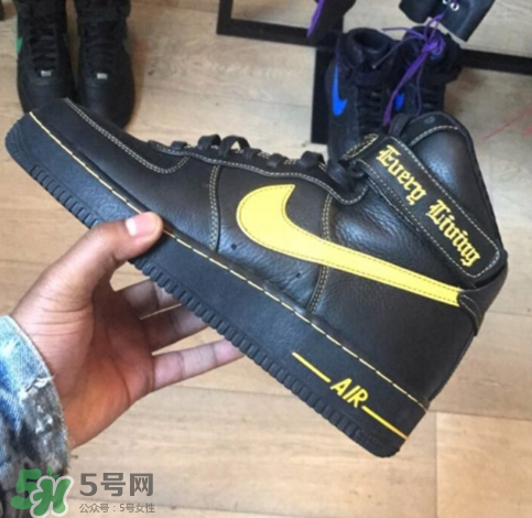 vlone與nike air force 1high聯(lián)名款運動鞋配色有哪幾種？