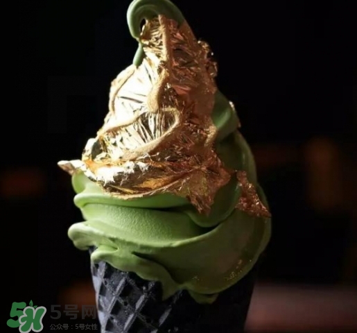 金箔冰淇淋不會中毒嗎？金箔冰淇淋能吃嗎