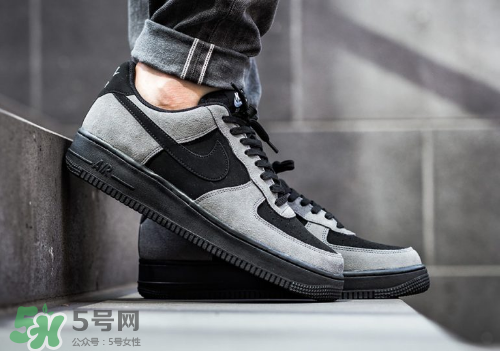 nike air force 1 low黑灰配色上腳怎么樣_好看嗎？