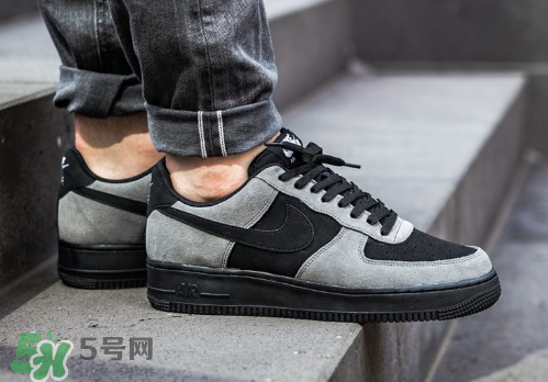 nike air force 1 low黑灰配色上腳怎么樣_好看嗎？