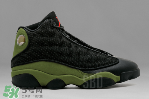 air jordan 13 olive多少錢？aj13橄欖綠配色專柜價格