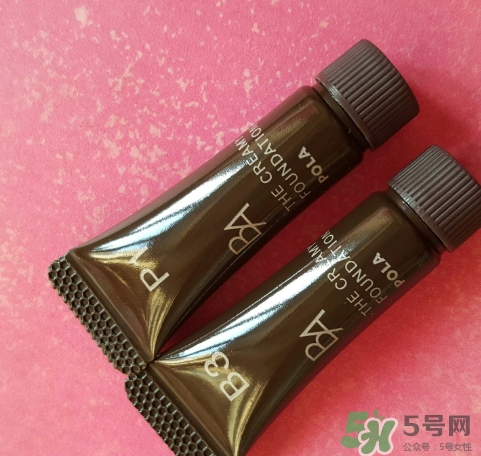 pola黑ba粉底液怎么樣？pola黑ba粉底液色號試色