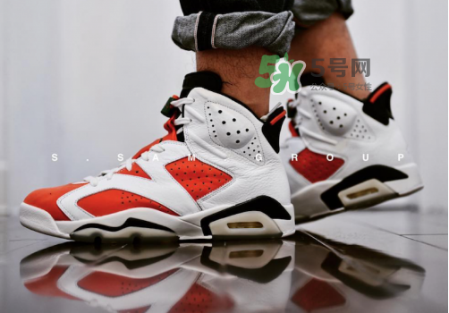air jordan 6 gatorade配色上腳效果怎么樣？