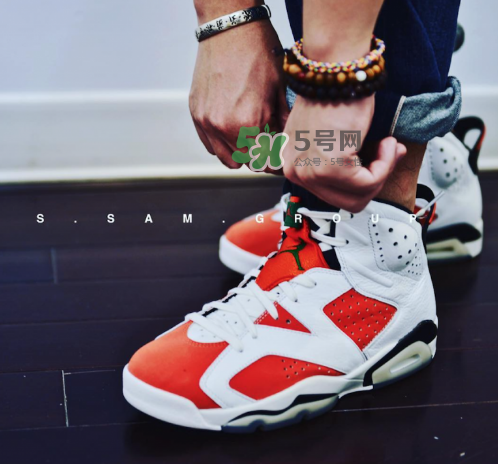 air jordan 6 gatorade配色上腳效果怎么樣？