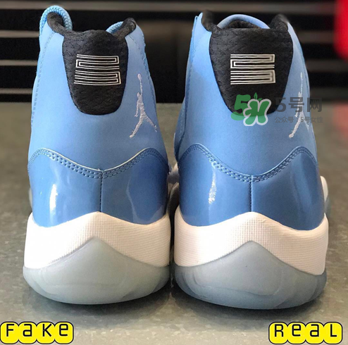 air jordan 11北卡藍(lán)真假怎么分辨？aj11北卡藍(lán)真假鑒定