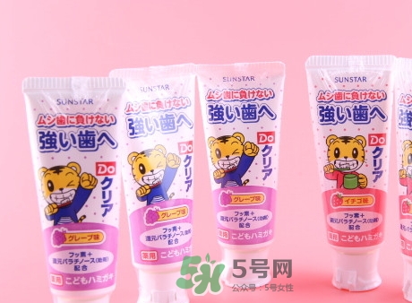 sunstar巧虎牙膏可吞咽嗎？巧虎牙膏幾歲可以用