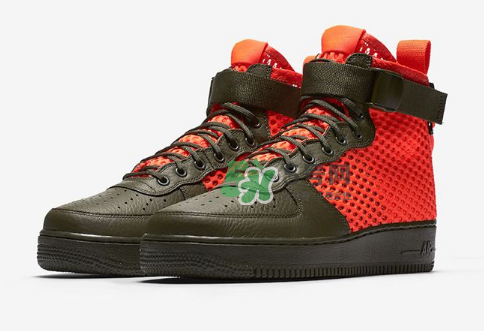 nike sf-af1 mid空軍一號(hào)網(wǎng)眼撞色款什么時(shí)候發(fā)售？