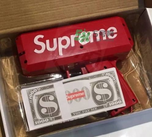 supreme噴錢槍多少錢？supreme鈔票槍價(jià)格