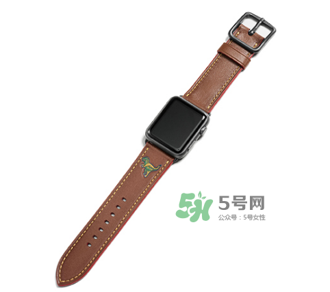 coach apple watch恐龍表帶多少錢？蔻馳蘋果手表恐龍表帶價格