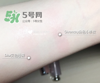 紀梵希變色唇膏和迪奧變色唇膏哪個好_怎么選？