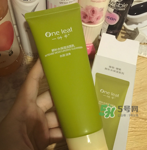 一葉子鮮補水洗面奶怎么樣？一葉子鮮補水潔面乳好用嗎？