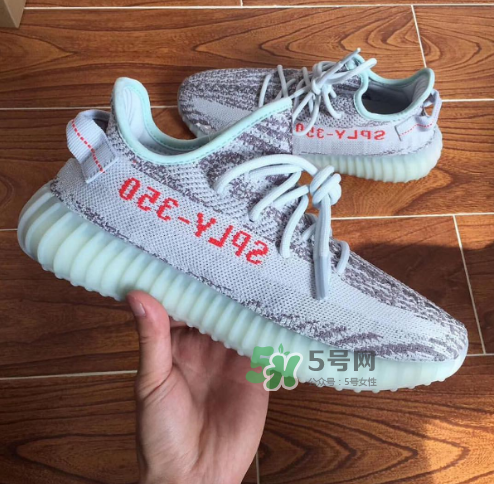 yeezy boost 350 v2 blue tint藍(lán)斑馬實物怎么樣？椰子藍(lán)斑馬實物曝光