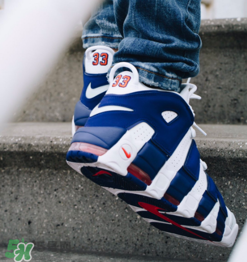 nike air more uptempo尼克斯配色上腳效果怎么樣？