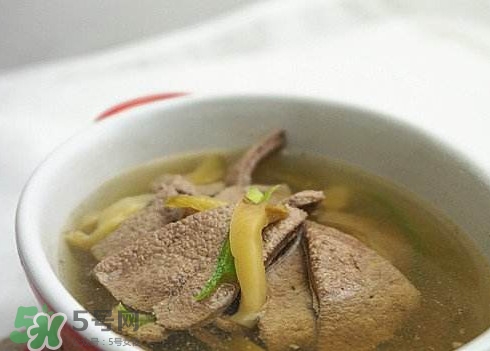 豬肝湯怎么做好喝？吃豬肝的注意事項