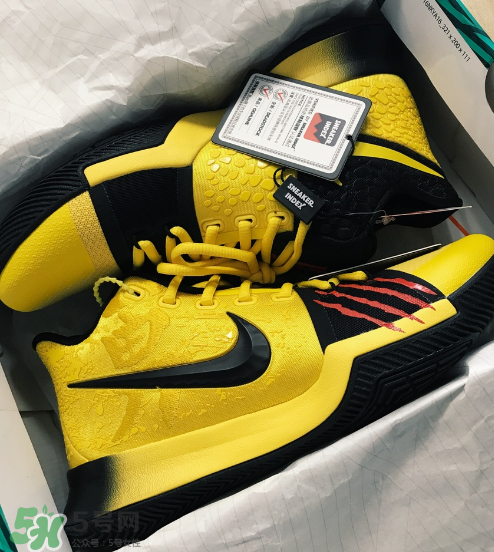 nike kyrie3 mamba mentality怎么樣？歐文3李小龍配色開箱測(cè)評(píng)