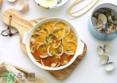 蛤蜊蒸蛋孕婦能吃嗎？蛤蜊蒸蛋寶寶能吃嗎