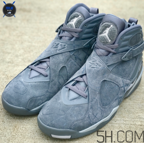 kaws與air jordan 8聯(lián)名實物什么樣？