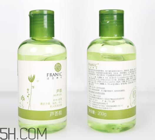 法蘭琳卡蘆薈膠怎么用？法蘭琳卡蘆薈膠有幾種？