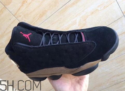 air jordan 13 olive麂皮橄欖配色上腳效果怎么樣？