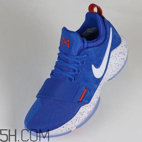 nike pg1 blue suede實(shí)物什么樣？