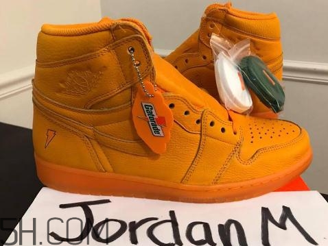 air jordan 1 gatorade佳得樂橙色版發(fā)售時間_多少錢？