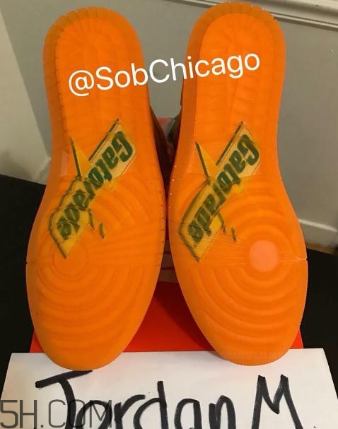 air jordan 1 gatorade佳得樂橙色版發(fā)售時間_多少錢？
