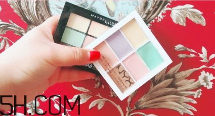 美寶蓮六色遮瑕盤好用嗎？nyx vs maybelline六色遮瑕盤對比