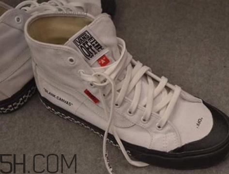 off white與vans聯(lián)名鞋款實物什么樣？