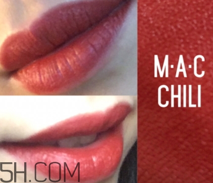 kat von d chula和mac chili一樣嗎？試色對比