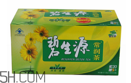 碧生源常潤茶能祛痘嗎？碧生源常潤茶能排毒嗎？
