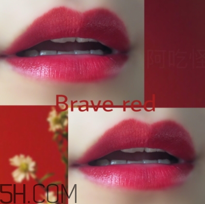 mac brave red是什么紅？mac brave red試色
