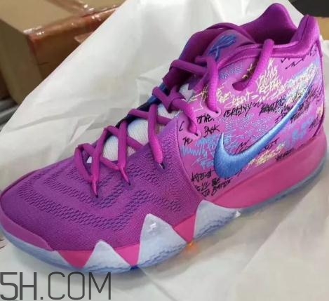 nike kyrie 4 multi color鴛鴦配色實(shí)物諜照什么樣？