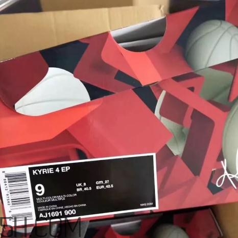 nike kyrie 4 multi color鴛鴦配色實(shí)物諜照什么樣？